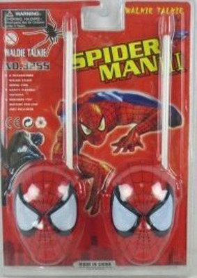 

RVOLD Spiderman Kids Toy Walkie Talkie