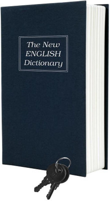 

Sukot Dictionary Book Secret Hidden Security Safe Lock Cash Money Jewellery Locker Storage Box Safe Locker(Key Lock)