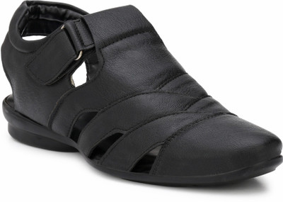

El Paso Men Black Sandals