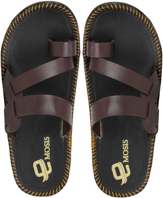

Emosis Stylish Black Brown Mens Slippers