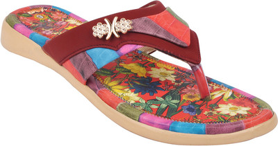 

With The Fashion Women CHERRY Flats