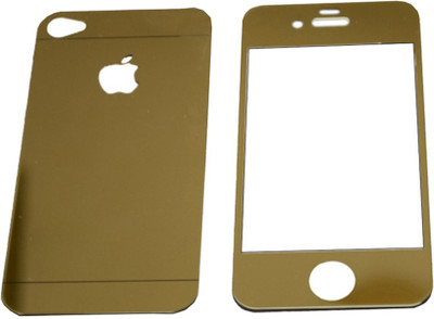 

Tiwari Collection Front and Back Screen Guard for Apple iphone 6, Gold