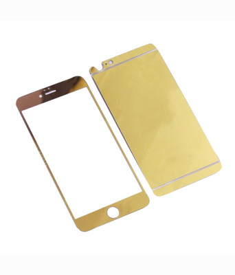 

Tiwari Collection Front and Back Screen Guard for Apple Iphone 6, Gold
