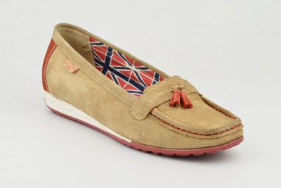 

Lee Cooper Loafers For Women(Beige, Red, Beigered
