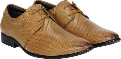 

Kraasa Designer Lace Up For Men(Beige