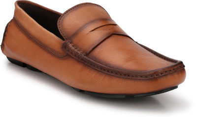 

El Paso Genuine Leather Brown Genuine Leather Casual Loafer Shoes Loafers For Men(Brown