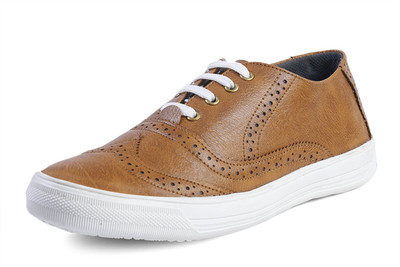 

Nation Polo Club Canvas Shoes For Men(Tan