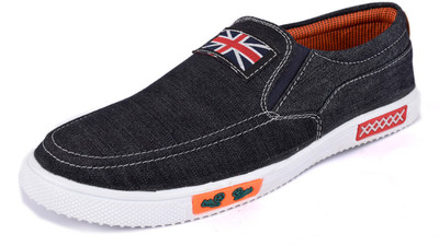 

Style Shoe Comfortable Lightweighted Slip On Sneakers For Men(Black