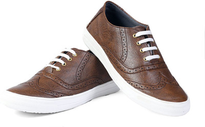 

Nation Polo Club Canvas Shoes For Men(Brown