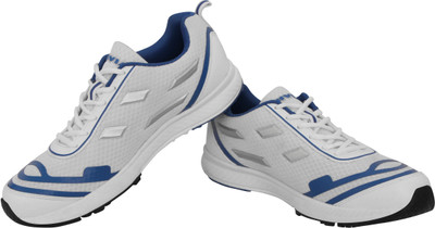 nivia white running shoes