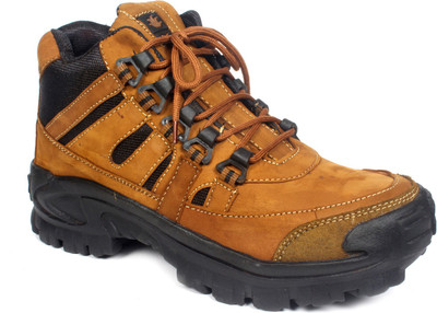 

BABLA TRADERS Casual Leather Boot 4004 Boots For Men(Beige, Brown