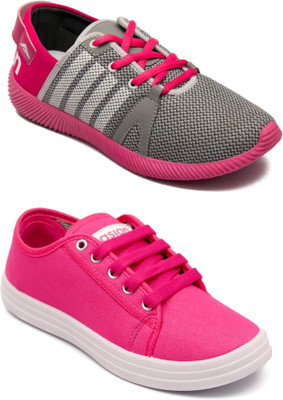 

Asian Women's casual shoes combo pack of 2 Casuals For Women(Multicolor
