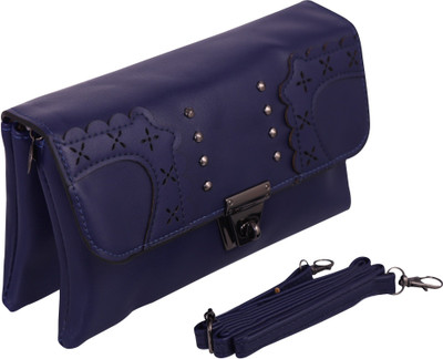 

Bee Fashionable Women Casual Purple PU Clutch
