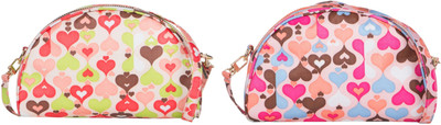 

Cappuccino Girls Casual Multicolor PU Sling Bag
