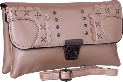 

Bee Fashionable Women Casual Beige PU Clutch