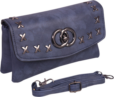 

Bee Fashionable Women Casual Purple PU Clutch