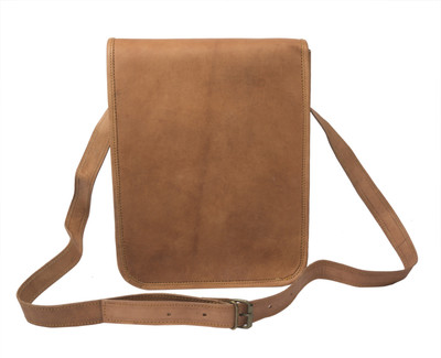 

Pranjals House Boys & Girls Casual Brown Genuine Leather Shoulder Bag