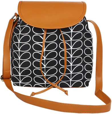 

Perido Women Casual White Canvas Sling Bag