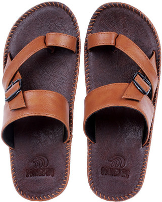 

Domestiq Slippers, Dark tan