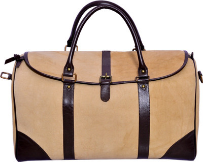 

Craft Play Canvas Duffle Bag/Travel Bag Small Travel Bag(Brown)