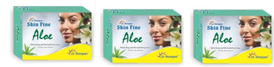 

SKIN FINE DR MOREPEN ALOE SOAP PACK OF 3(.200 g, Pack of 3)