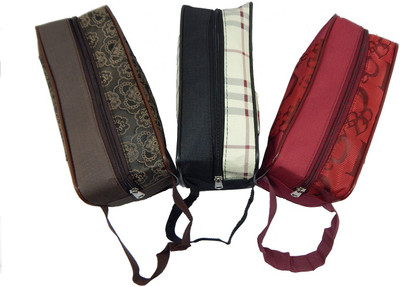 

RK Brands Designer Travel Toiletry Pouch (Set of 3) Travel Toiletry Kit(Multicolor)