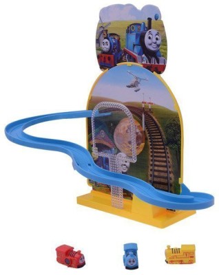 

RVOLD Thomas & Friends Mini Trains with Magnetic Track with Music and Multicolor Flashing Lights(Multicolor)