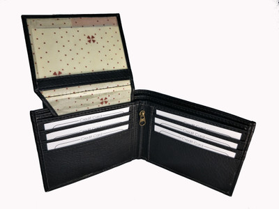 

goodhand Boys Black Artificial Leather Wallet(6 Card Slots)