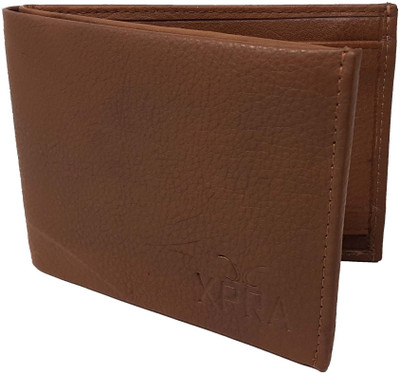 

Xpra Men Brown Genuine Leather Wallet(8 Card Slots)