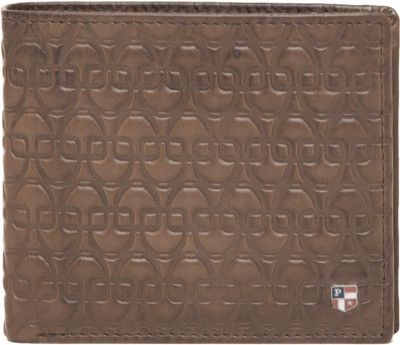 

U.S. Polo Assn Men Brown Genuine Leather Wallet(4 Card Slots)