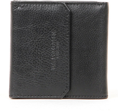 

U.S. Polo Assn Men Black Genuine Leather Card Holder(4 Card Slots)