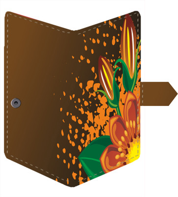 

Shopmania Women Multicolor Genuine Leather Wallet(6 Card Slots), Brown