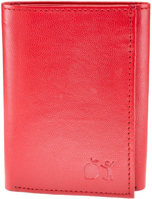 

London Fashion Men Red Artificial Leather Wallet(3 Card Slots)