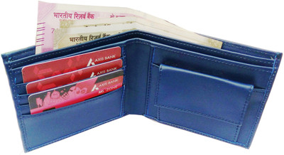 

Wenzest Boys Blue Artificial Leather Wallet(4 Card Slots)