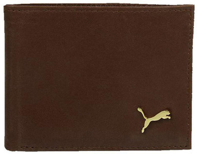 

PAPAYA Men Brown Genuine Leather Wallet(3 Card Slots)