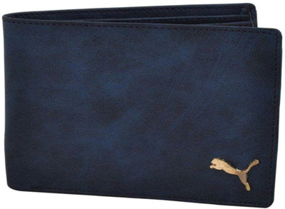 

PAPAYA Men Blue Artificial Leather Wallet(3 Card Slots)