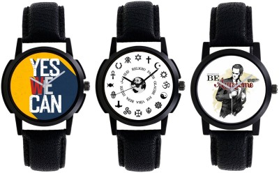 AR Sales Combo Of 3 Stylish Analog Watch For Mens And Boys-104-105-106 Watch  - For Men   Watches  (AR Sales)