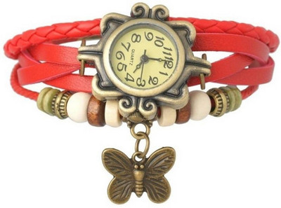 

piu collection PC_vintage Butterfly watch Watch - For Girls