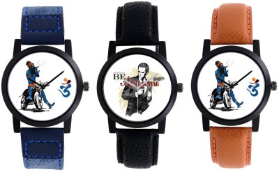 AR Sales Combo Of 3 Stylish Analog Watch For Mens And Boys-102-103-106 Watch  - For Men   Watches  (AR Sales)