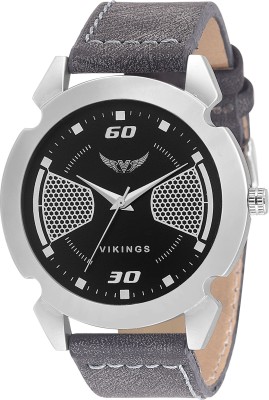 VIKINGS GENTS VK-GR-124-BLK-BLACK SPORTY Watch  - For Boys   Watches  (VIKINGS)
