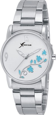 Rich Club RC-4099 Pretty Silver Watch  - For Women   Watches  (Rich Club)