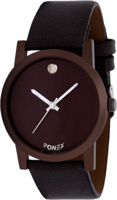 Fonex 2018 Analogue Brown Dial Boys Watch Watch  - For Men   Watches  (Fonex)