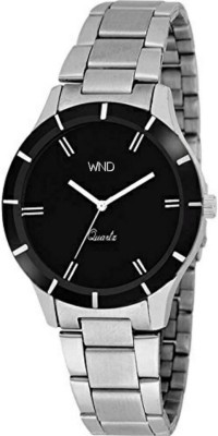 wishndeal W534WMBA Black Dial with Metallic Strap W534 Watch  - For Men & Women   Watches  (wishndeal)