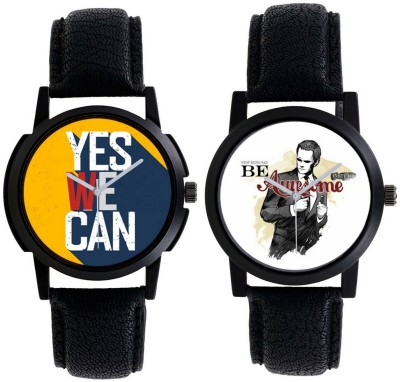 AR Sales Combo Of 2 Stylish Analog Watch For Mens And Boys-104-106 Watch  - For Men   Watches  (AR Sales)