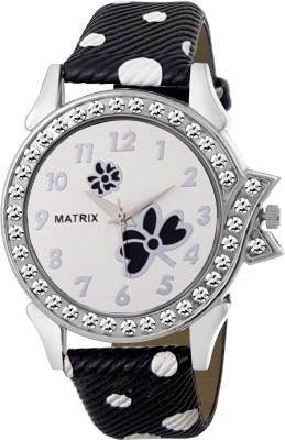 Matrix WN-35 Cutie Stone Studded Wrist Watch  - For Girls   Watches  (Matrix)