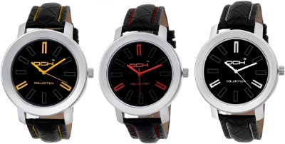 DCH Exclusive Combo Pack of 3 Watch  - For Men   Watches  (DCH)