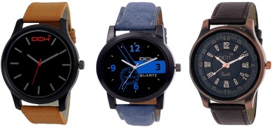 DCH Excuslive Combo Pack Of 3 Watch  - For Men   Watches  (DCH)
