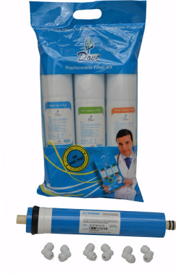 

Ampereus Dove Inline filter set with vontron membrane and elbows Solid Filter Cartridge(0.5, Pack of 3)