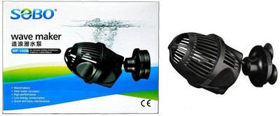 

Sobo Wave Maker WP-100M | Power: 6W (F MAX: 3000L/Hr | H MAX: 0.5) | Ideal Water Circulator | High Performance | Low Energy Consumption | Quick & Easy Maintenance | Water Aquarium Pump(104 cm)