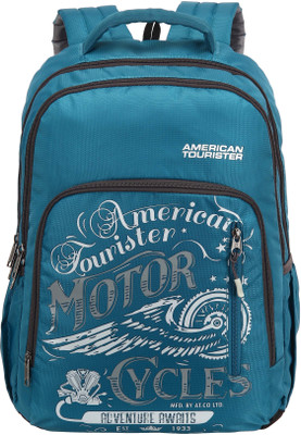 

American Tourister AMT Boom 21 L Backpack(Blue), Green